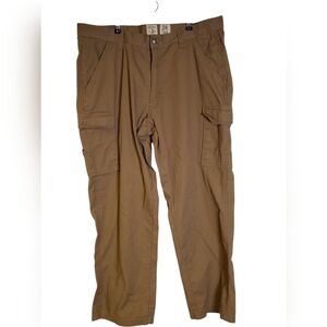 Red Head Brand RH Fulton Mens 38x30  Khaki Cargo Pants Tan 100% cotton